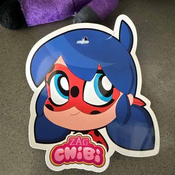 Miraculous Chibi (Zag Chibi) HAWK MOTH Plush / 9” / Limited Edition / BRAND NEW - Picture 11 of 14